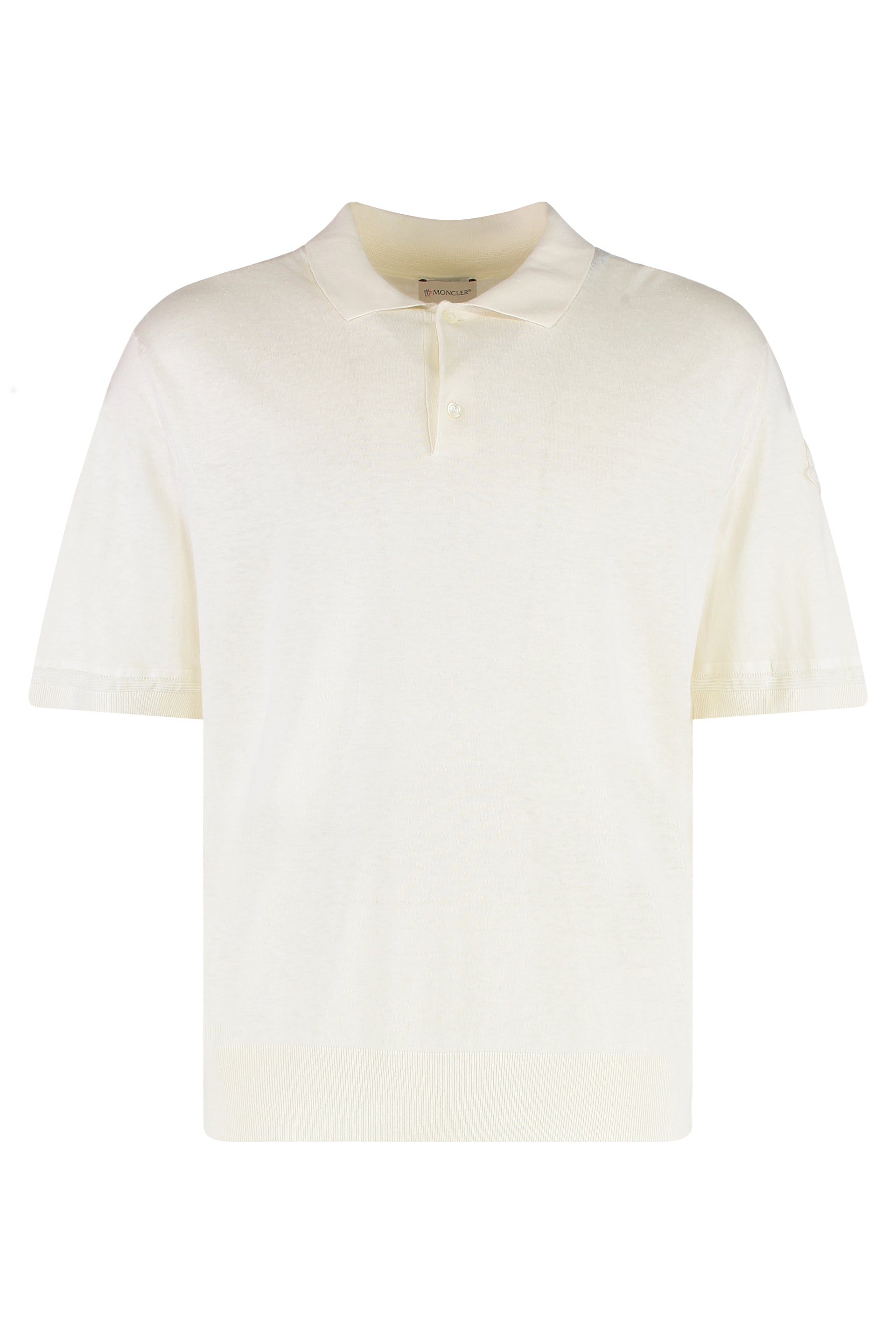 MONCLER Knit Polo Shirt - Size M