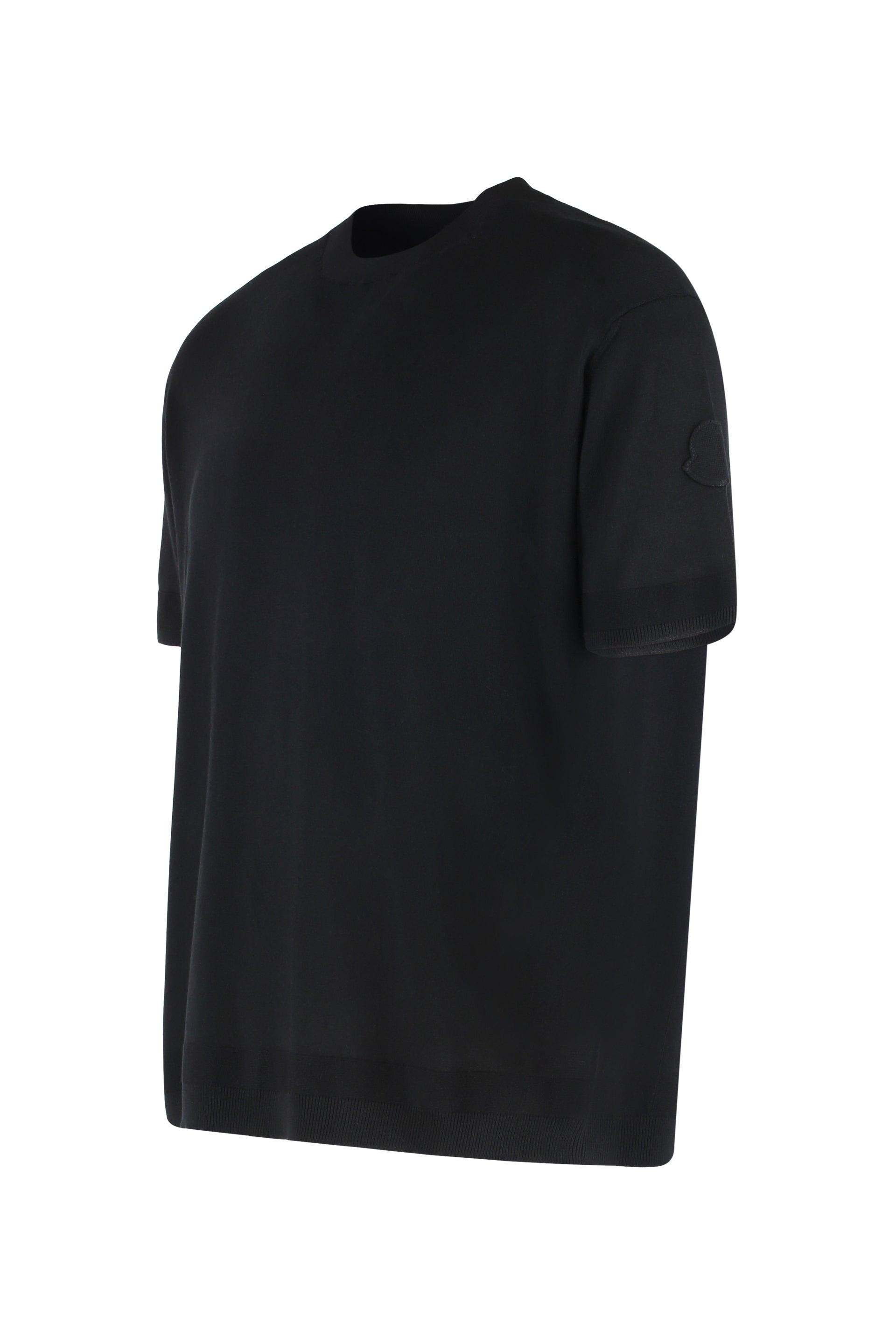 MONCLER Short Sleeve Knit Sweater