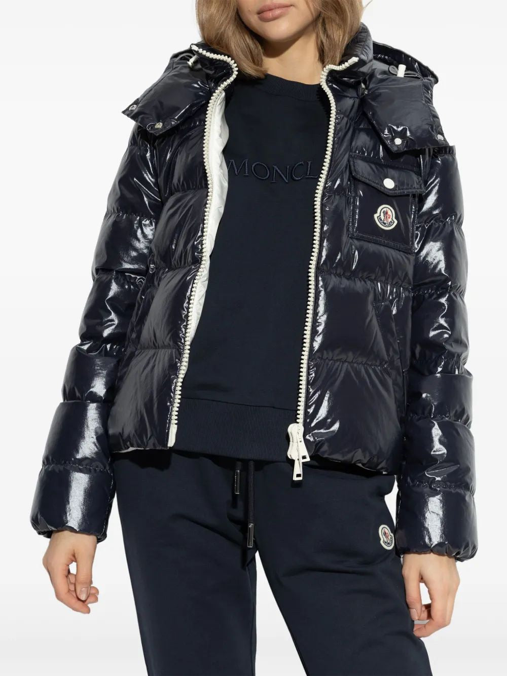 MONCLER Women's Lightweight Hooded Jacket