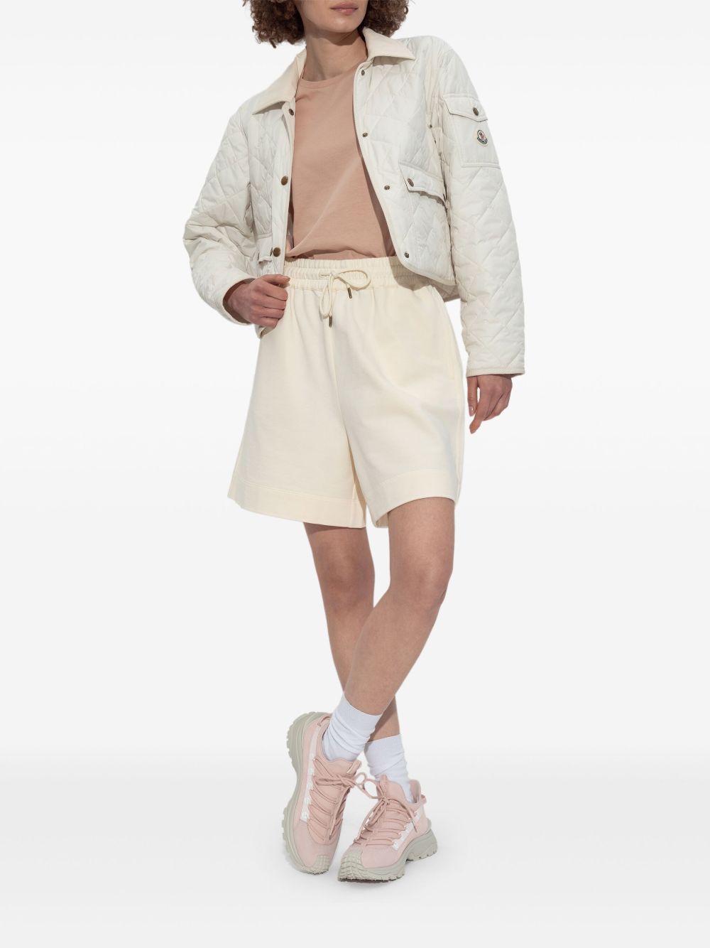 MONCLER Quilted Jacket with Flap Pockets for Women