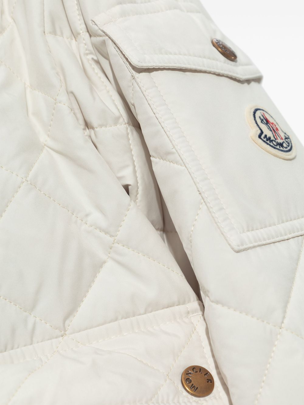 MONCLER Quilted Jacket with Flap Pockets for Women