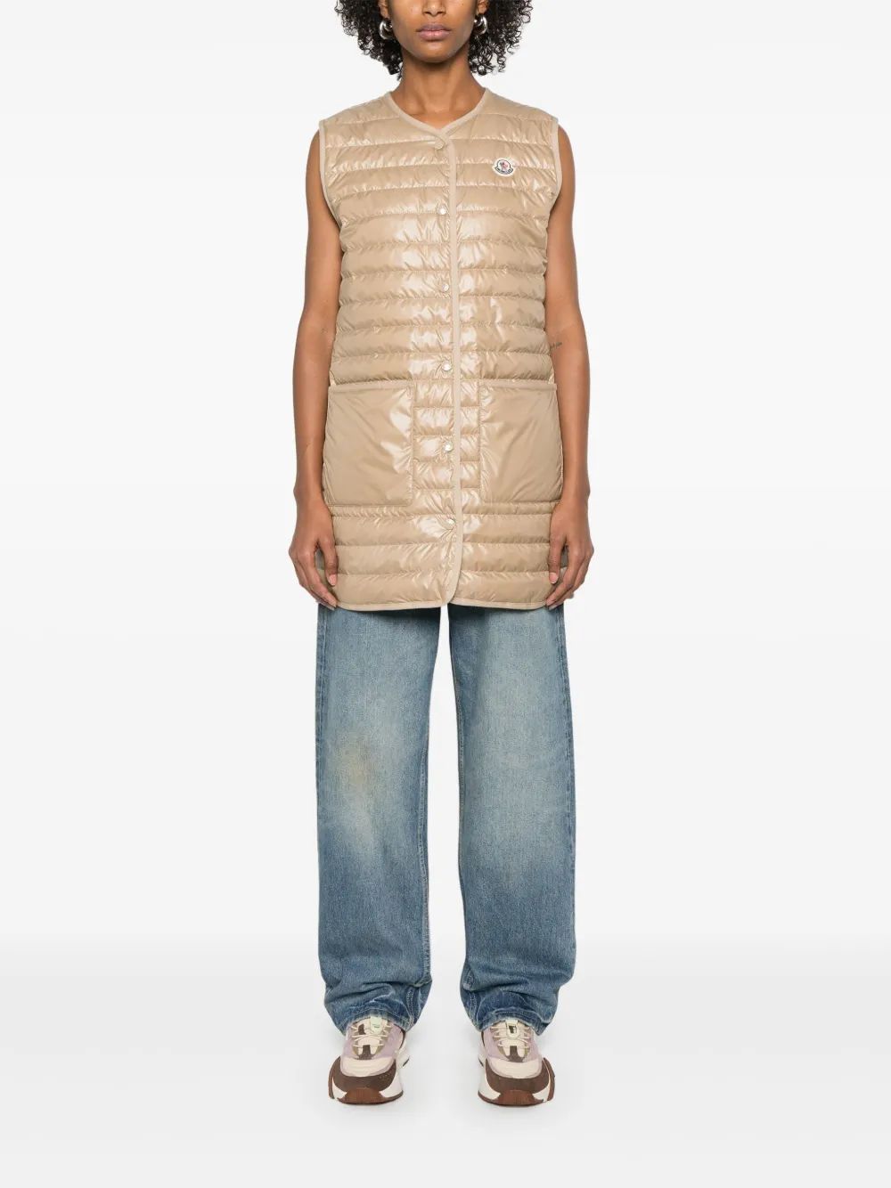 MONCLER Tech Fabric Jacket with Four Front Pockets - Women's Size 00-5