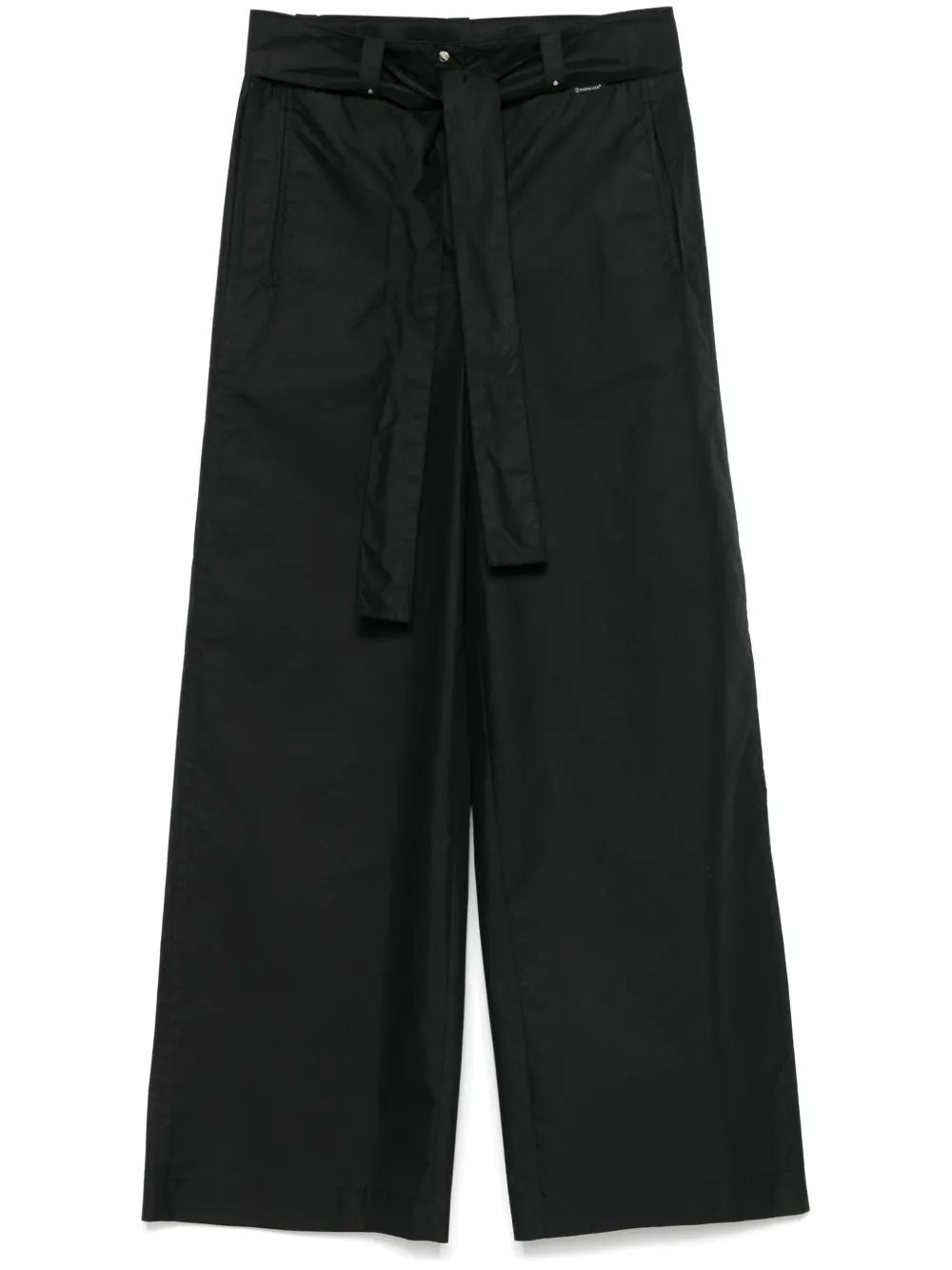 MONCLER Wide-Leg Sports Pants for Women - SS25 Collection