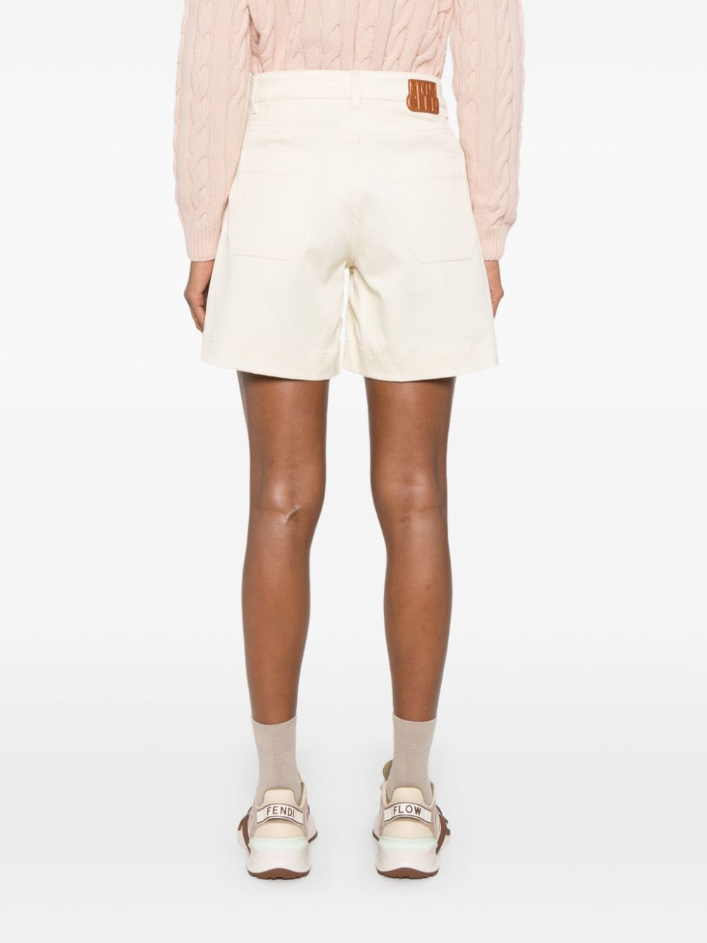 MONCLER Cotton Mini Shorts