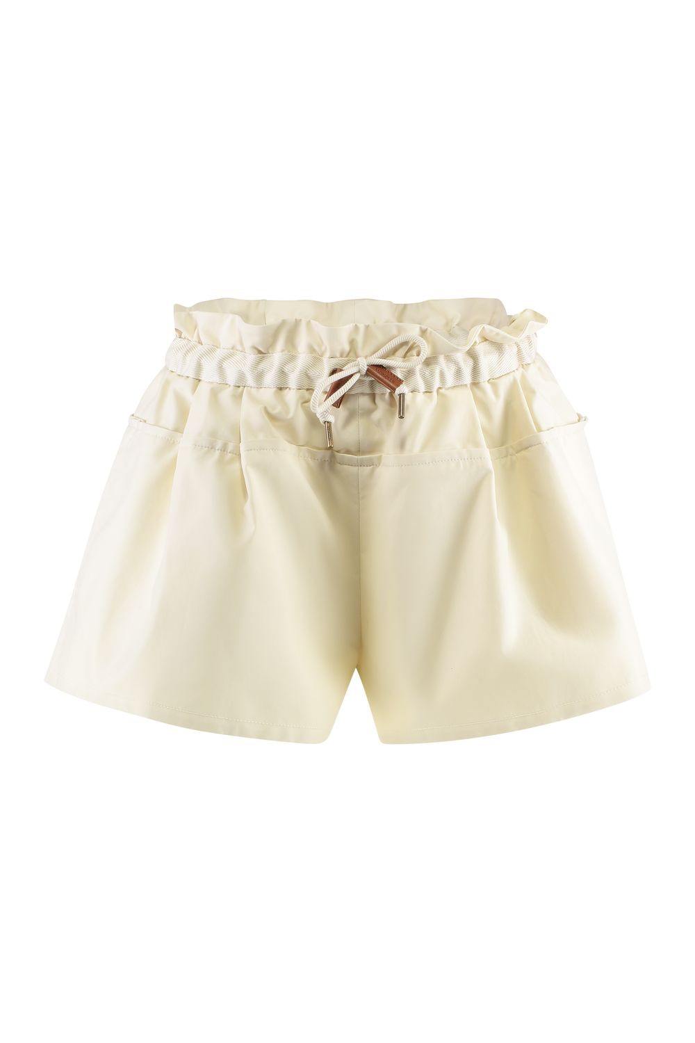 MONCLER Women's Adjustable Drawstring Mini Shorts