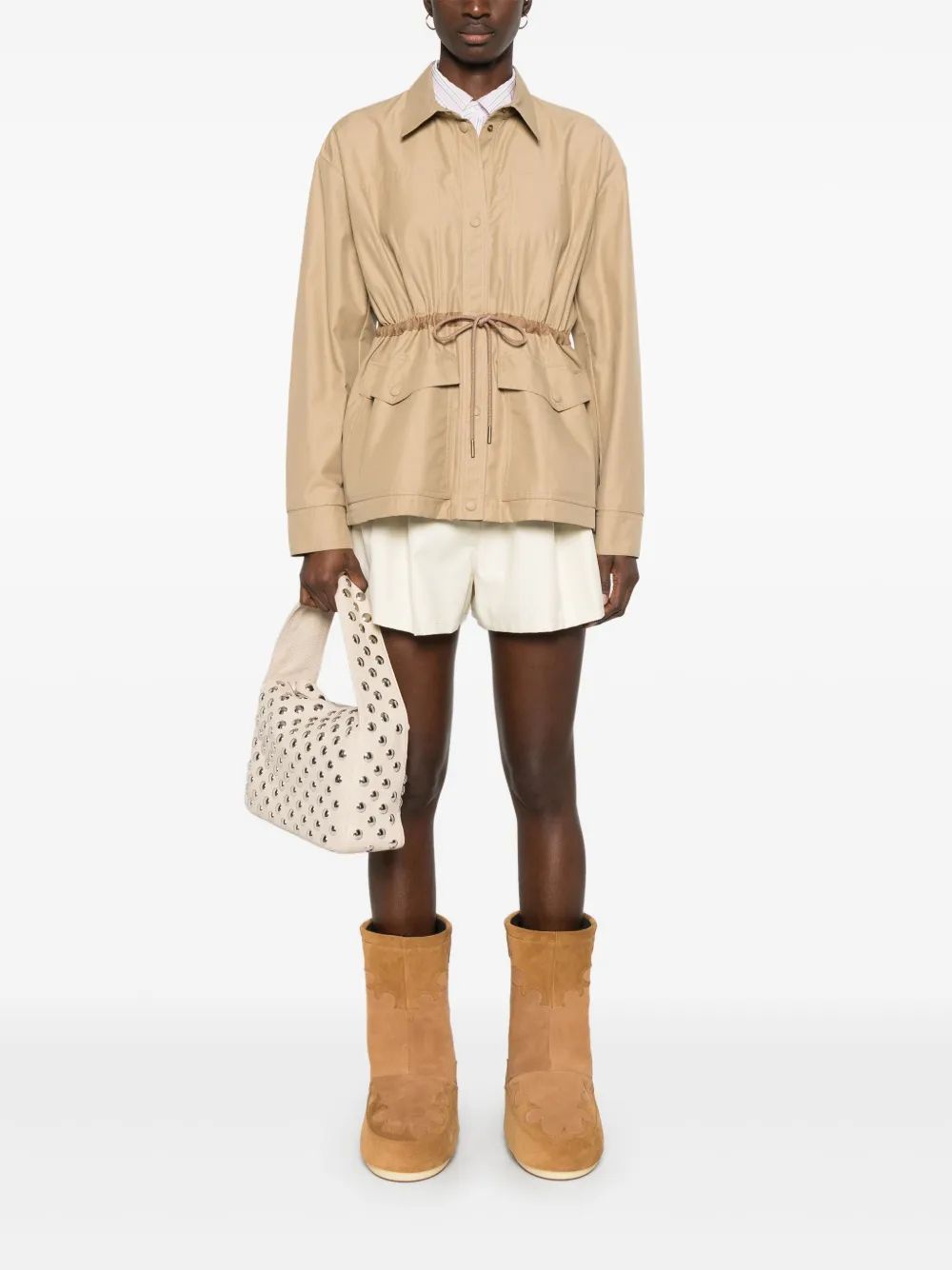 MONCLER Women's Mini Shorts - SS25 Collection