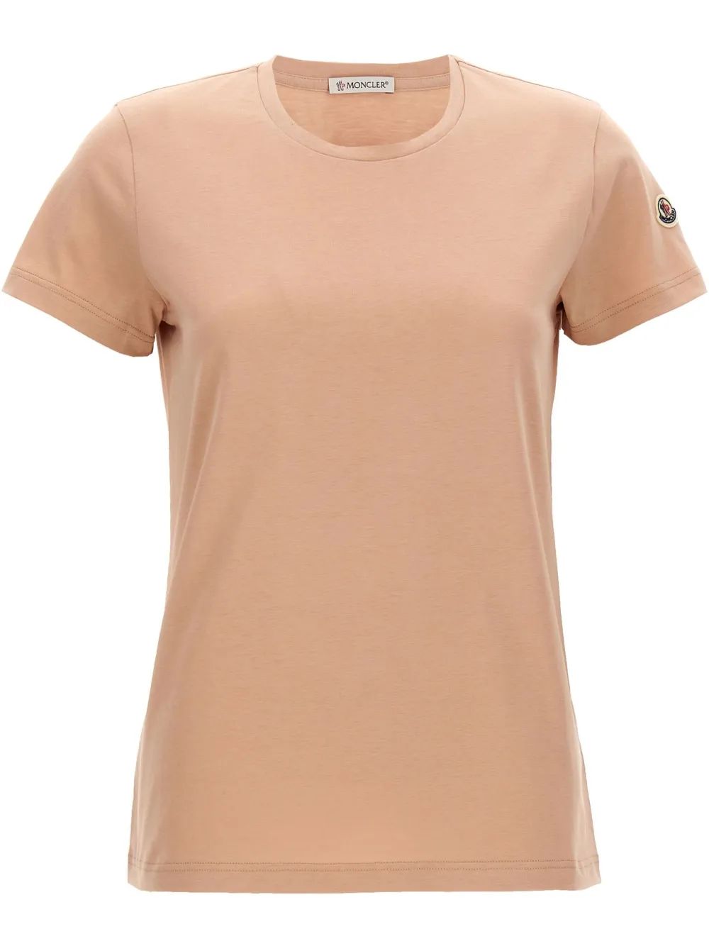 MONCLER Cotton Crew-Neck T-Shirt - Women's SS25