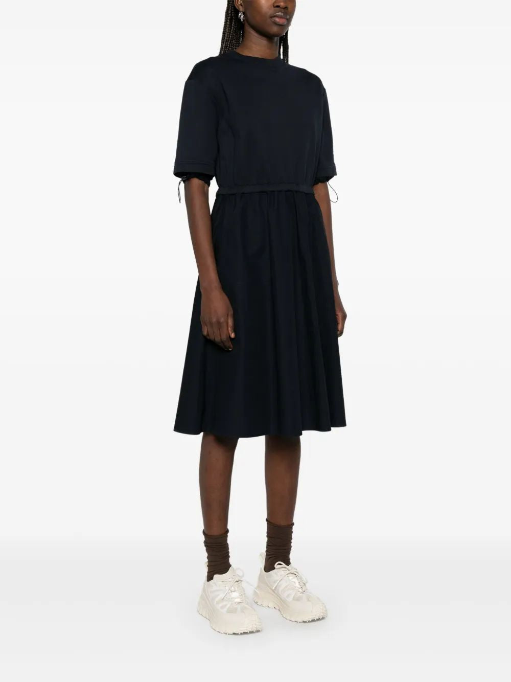 MONCLER Cotton Mini Dress for Women - SS25 Collection