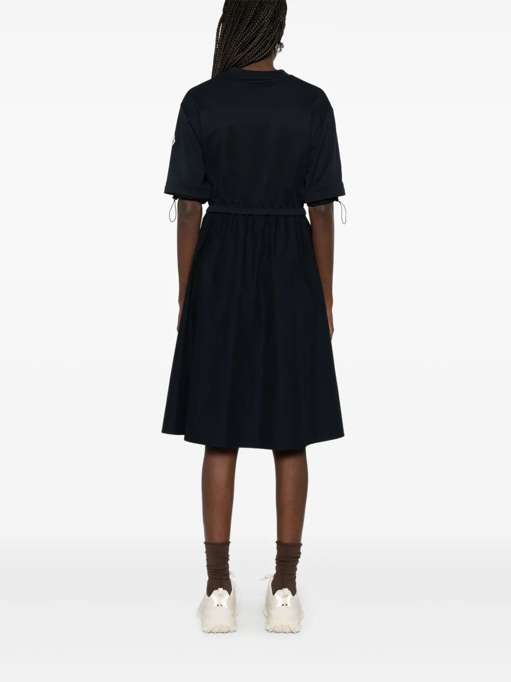 MONCLER Cotton Mini Dress for Women - SS25 Collection
