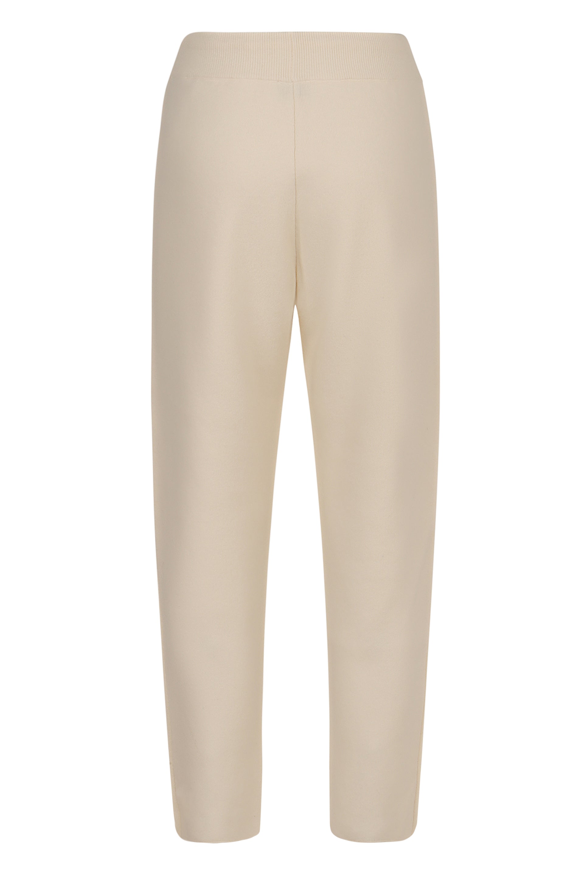 MONCLER Knit Trousers with Elastic Waistband