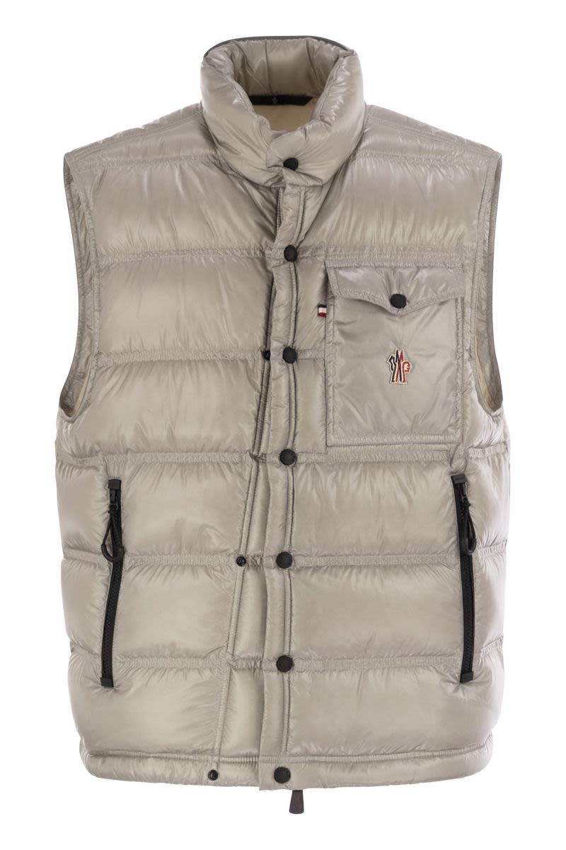 MONCLER GRENOBLE Lightweight Padded Down Vest for Men