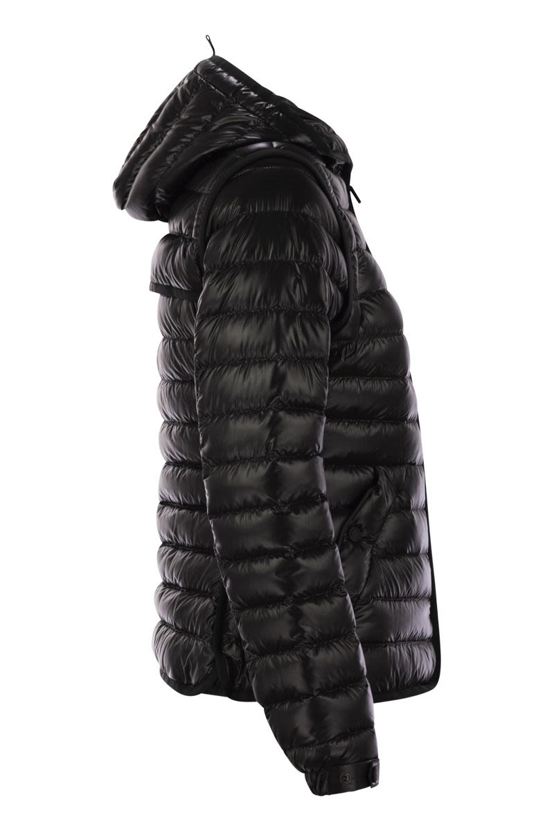 MONCLER GRENOBLE 2-in-1 Mini Hooded Down Jacket