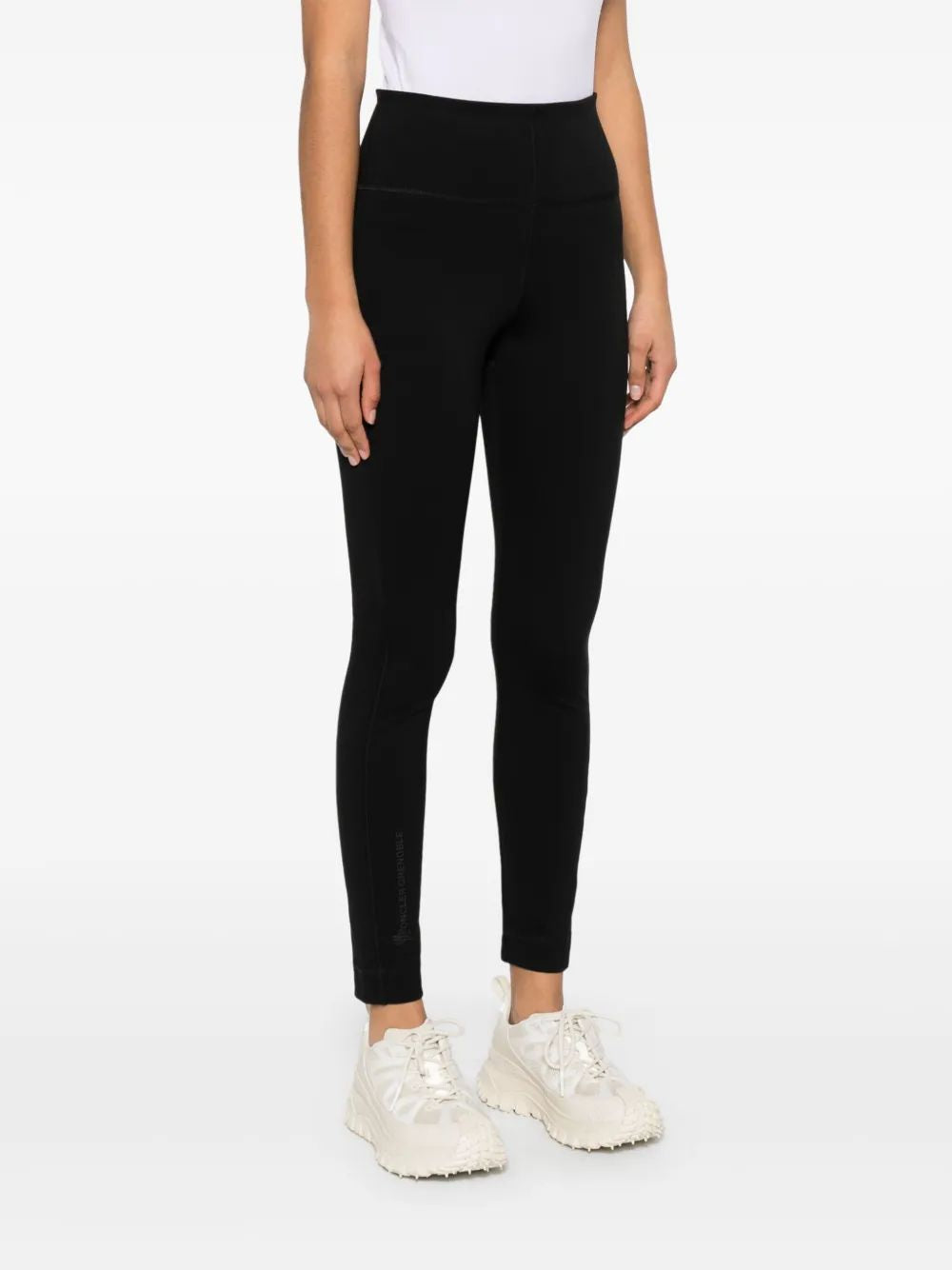 MONCLER GRENOBLE Technical Fabric Leggings with Back Zippered Pocket
