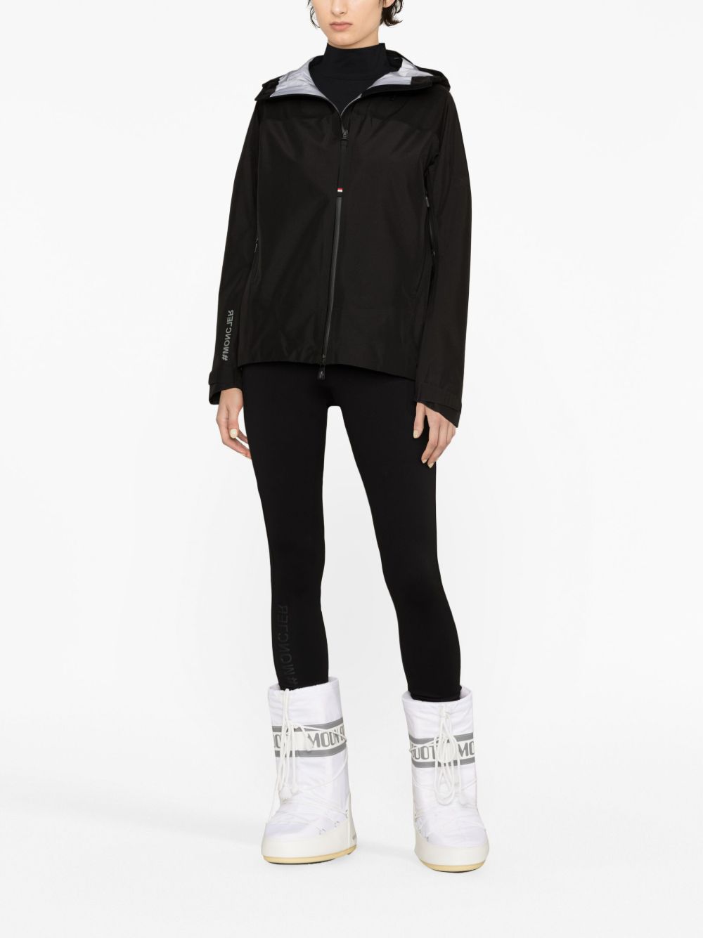 MONCLER GRENOBLE Elastic Polyamide Blend Trousers for Women