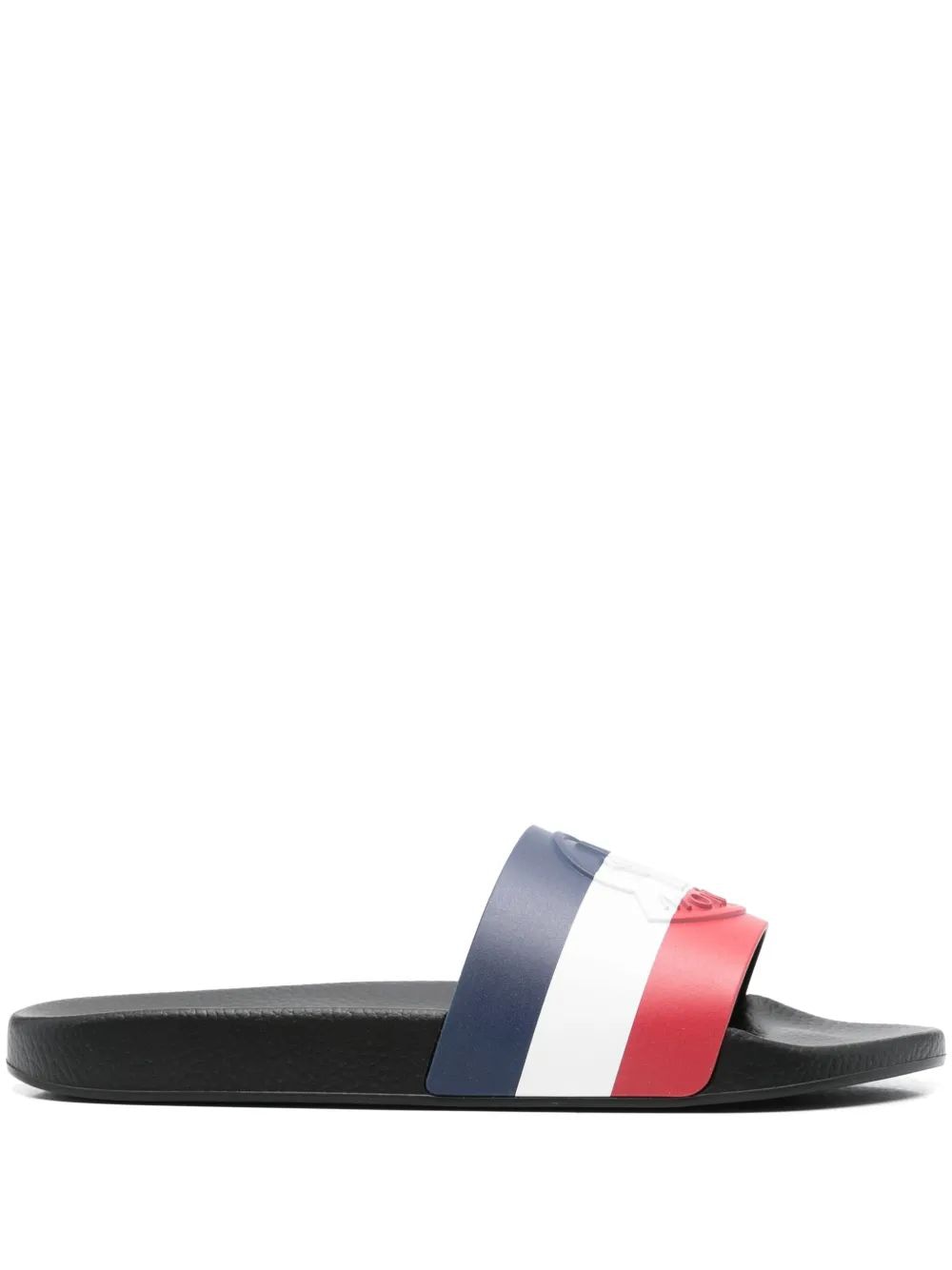 MONCLER Classic Rubber Slide Sandals for Men