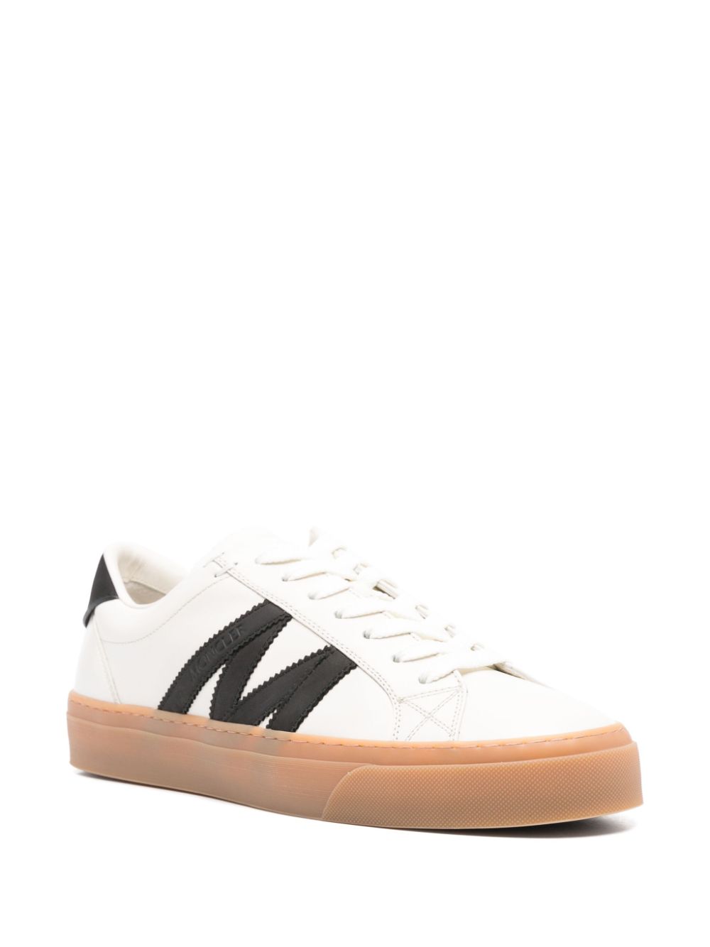 MONCLER Luxury Low Top Leather Sneakers for Men