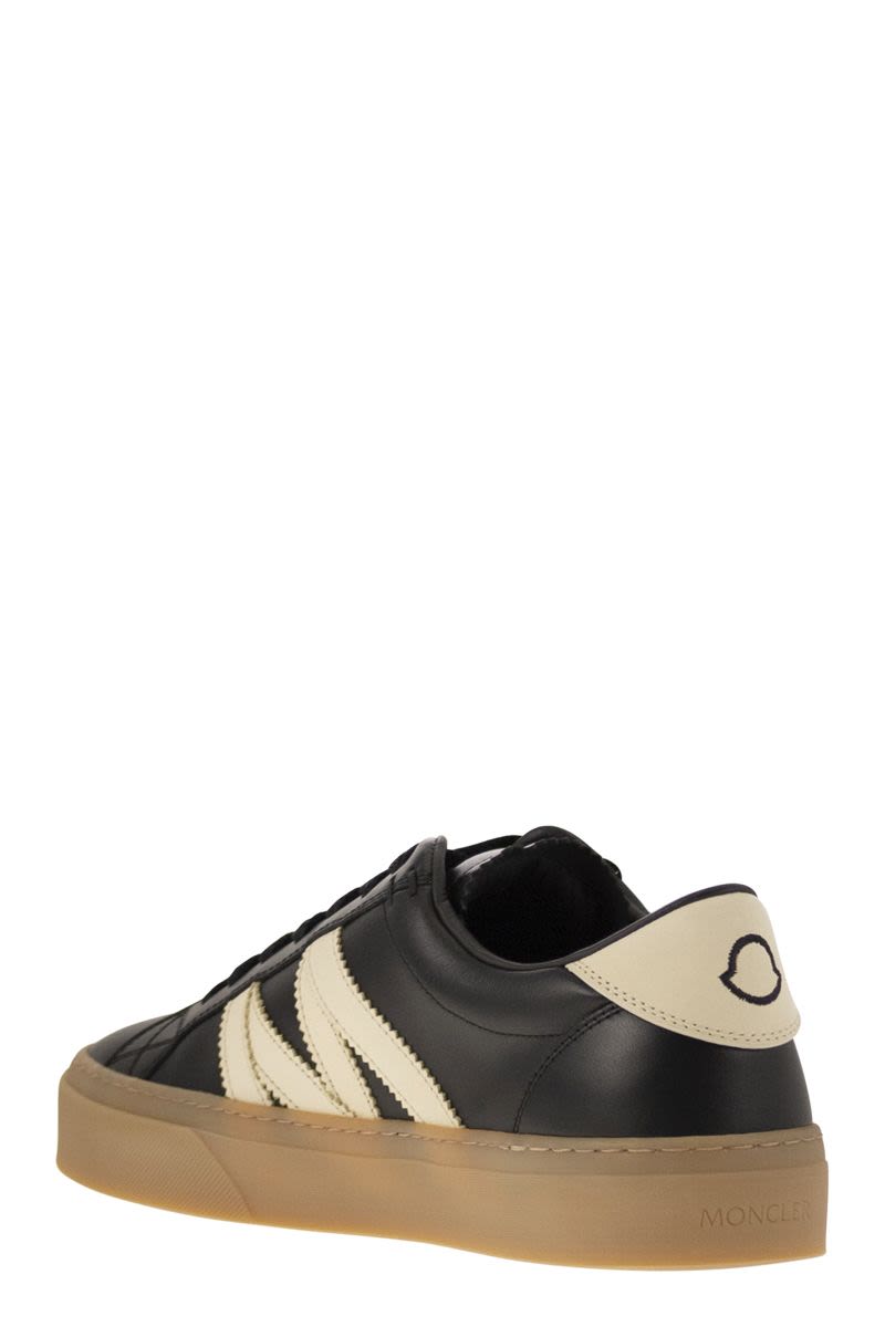 MONCLER Monaco2 Low Lace-Up Sneakers