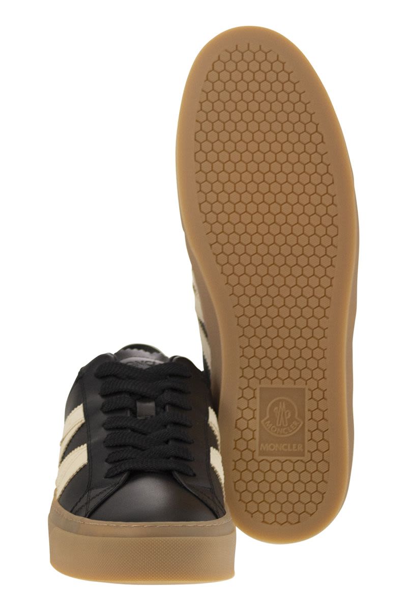 MONCLER Monaco2 Low Lace-Up Sneakers
