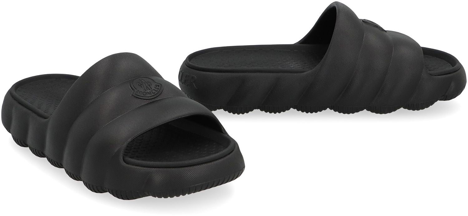 MONCLER Rubber Slide Sandals