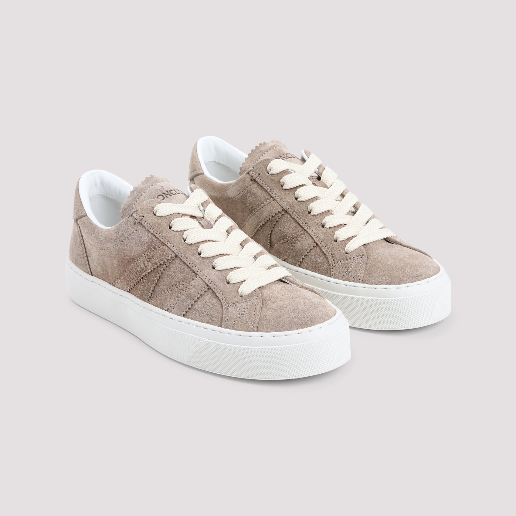MONCLER Women’s Low Top Suede Sneakers - Monaco2
