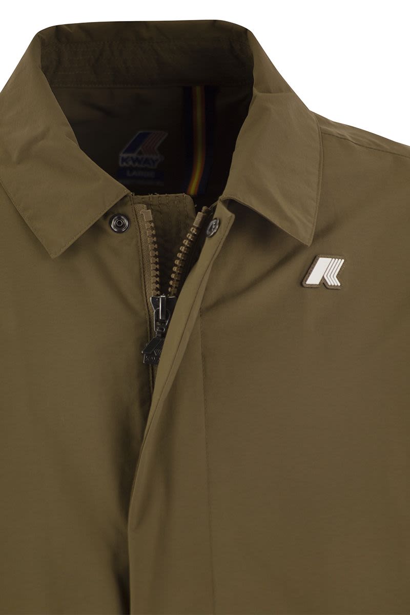 K-WAY Men's Waterproof Ottoman Jacket - Spring 2025