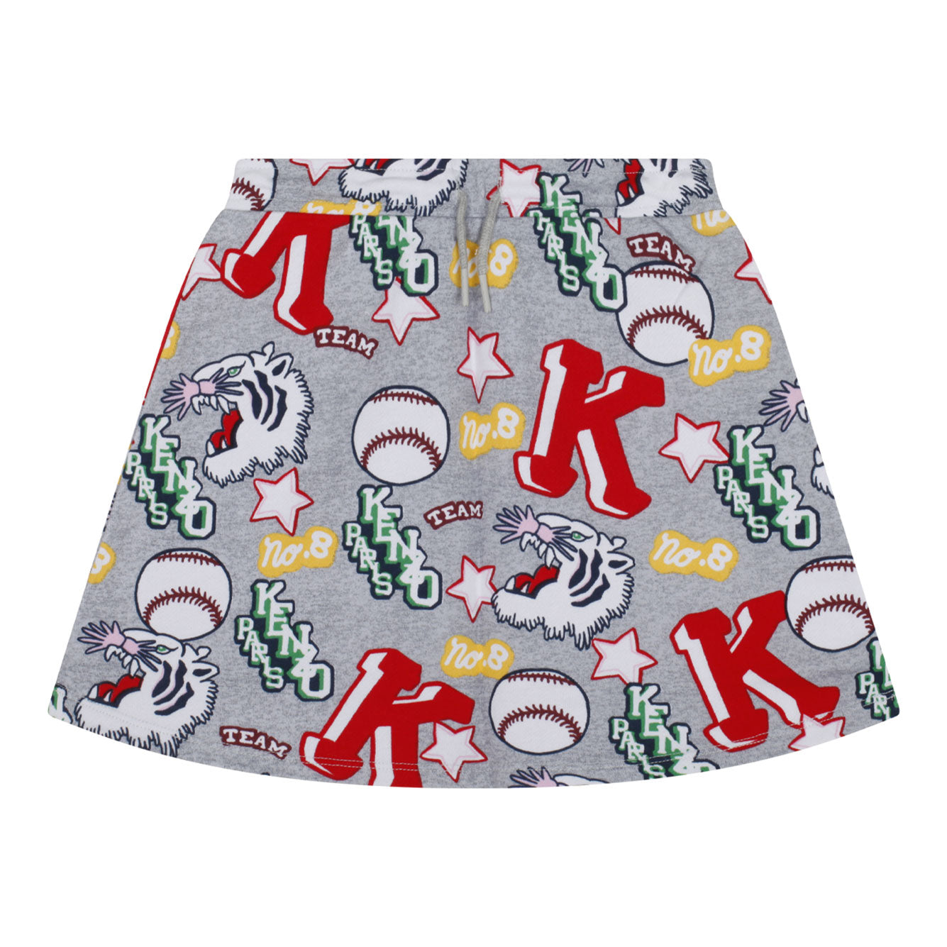 KENZO KIDS Girls' Cotton Mini Skirt