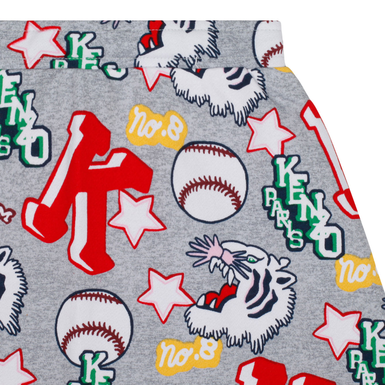 KENZO KIDS Girls' Cotton Mini Skirt