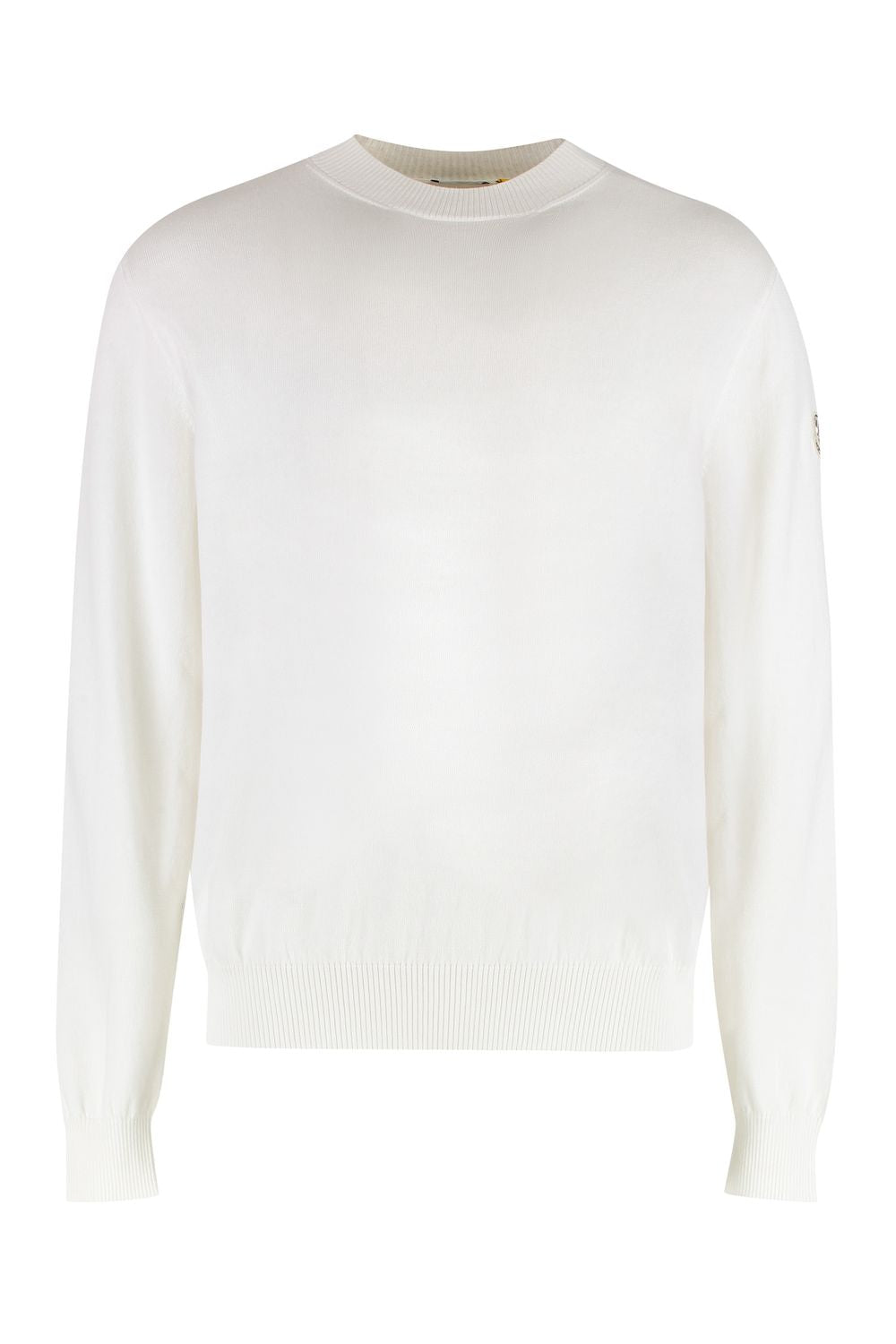 MONCLER GENIUS Cotton Crew-Neck Sweater by Mercedes-Benz Collaboration