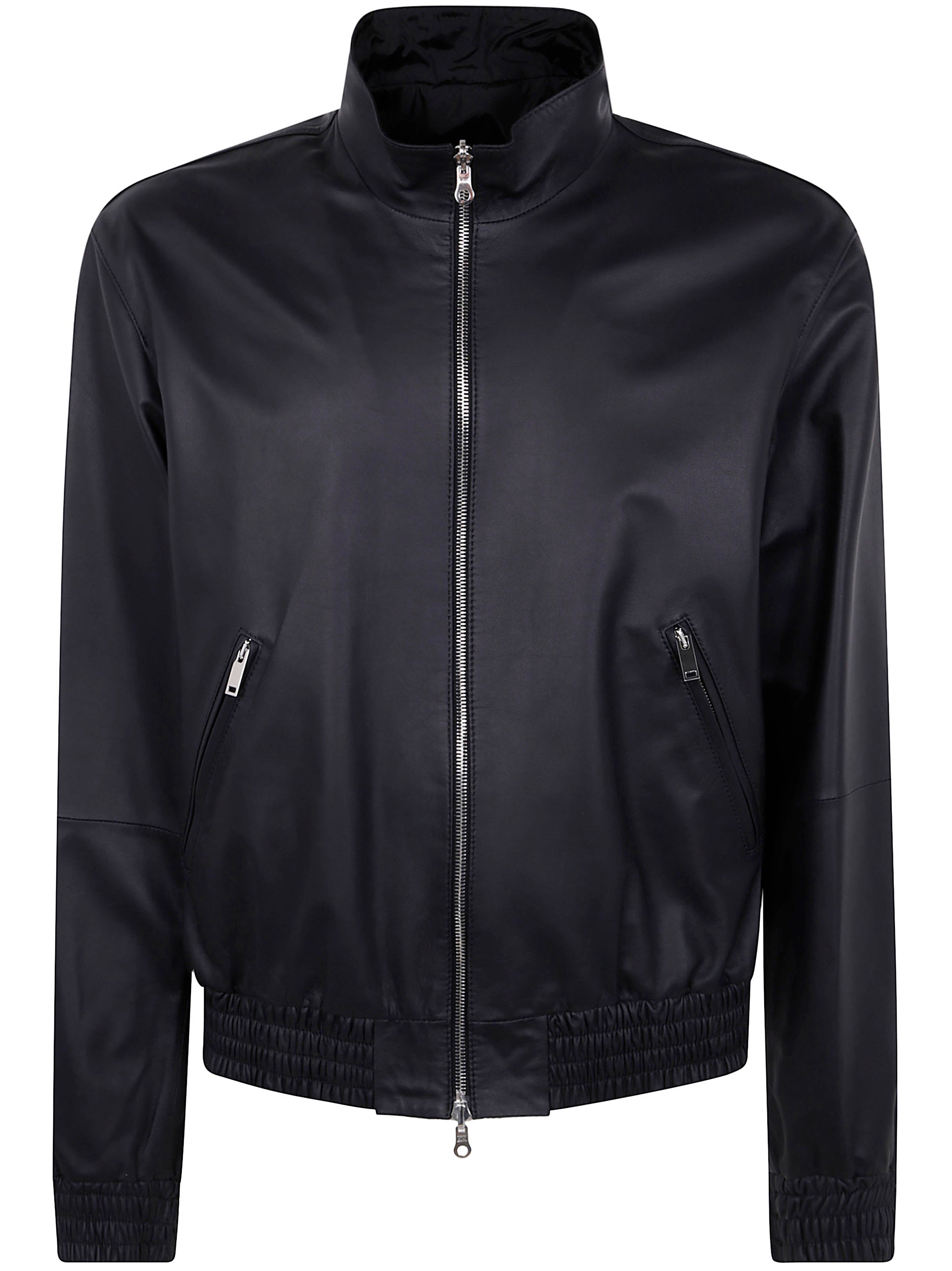 DESA Leather Reversible Bomber Jacket for Men