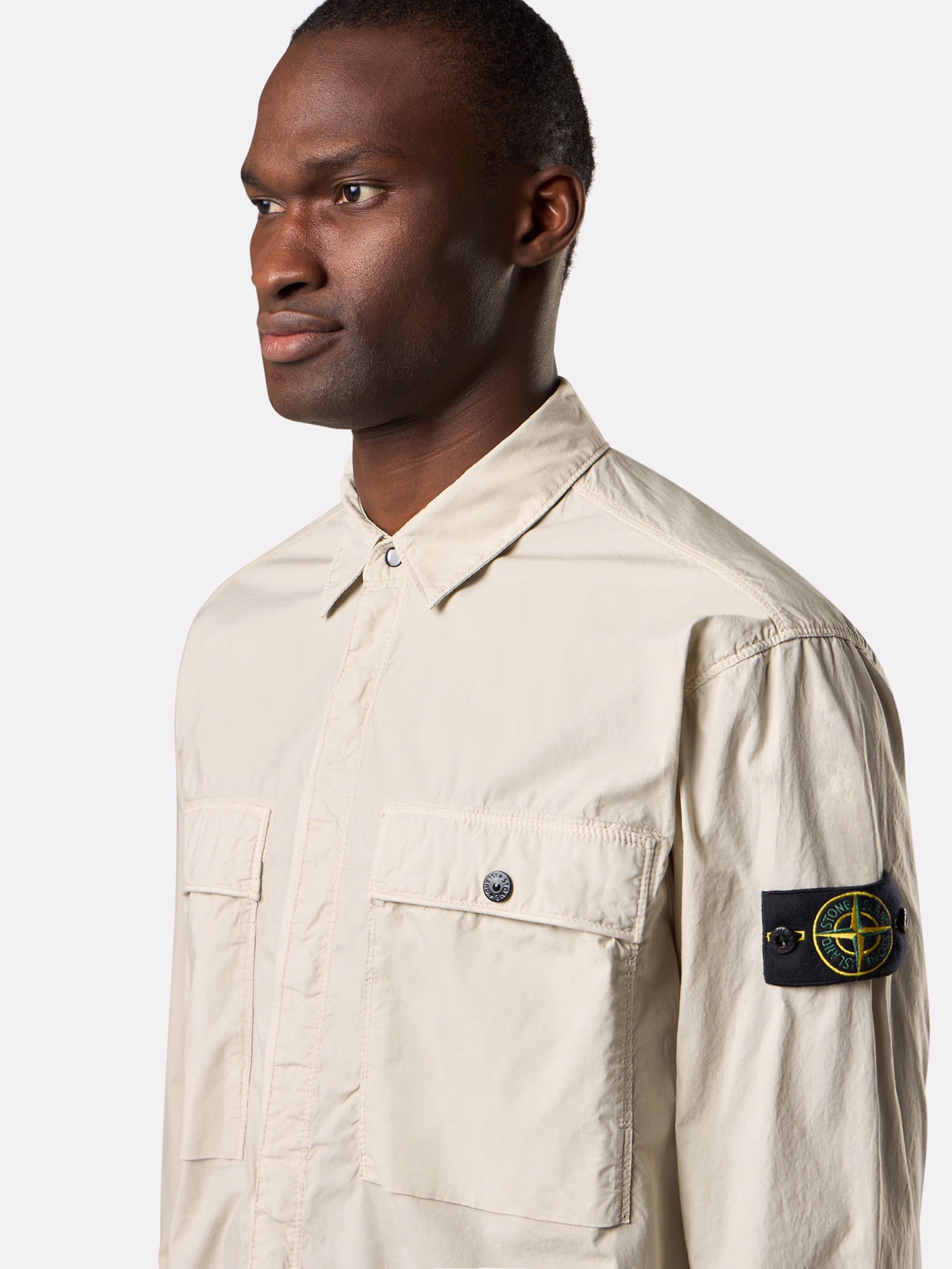 STONE ISLAND Men's Mini Overshirt - Size M