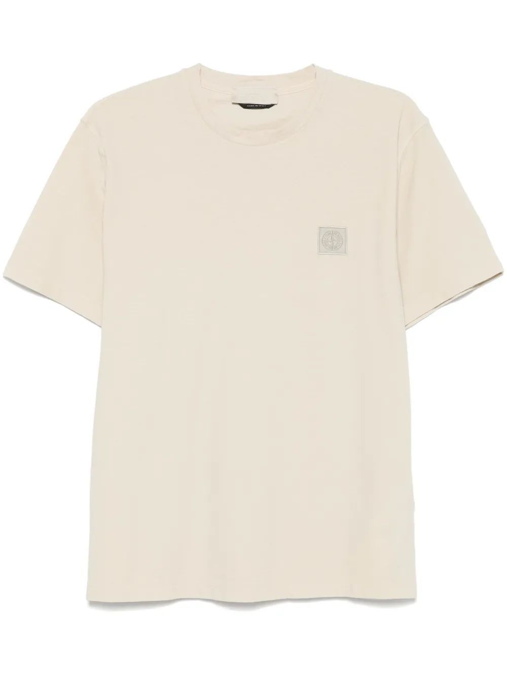 STONE ISLAND Logo Short Sleeve T-Shirt for Men