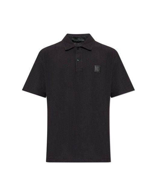 STONE ISLAND Men's Mini Polo Shirt - SS25 Collection