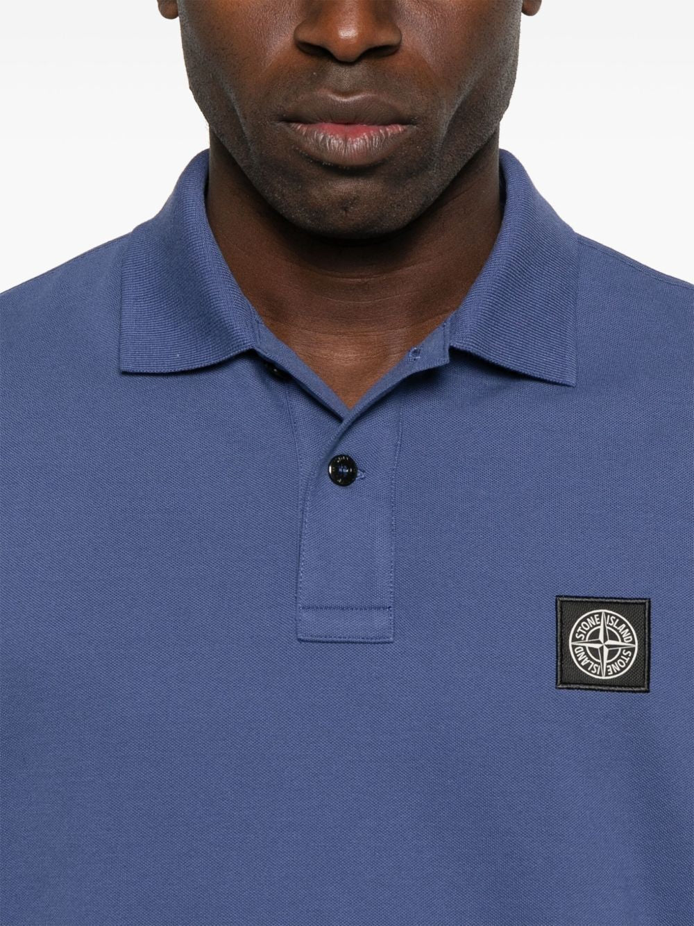 STONE ISLAND Slim Fit Stretch Cotton Polo Shirt