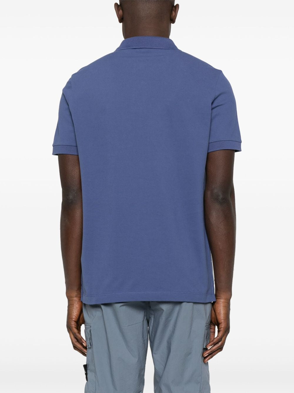 STONE ISLAND Slim Fit Stretch Cotton Polo Shirt