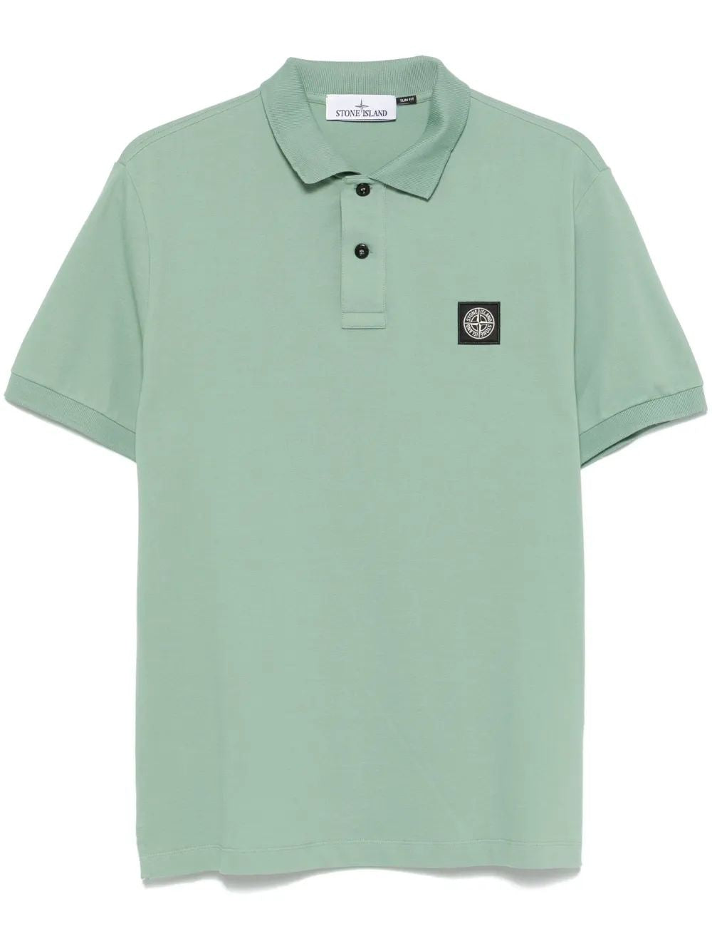 STONE ISLAND Piqué Weave Polo Shirt - Men's