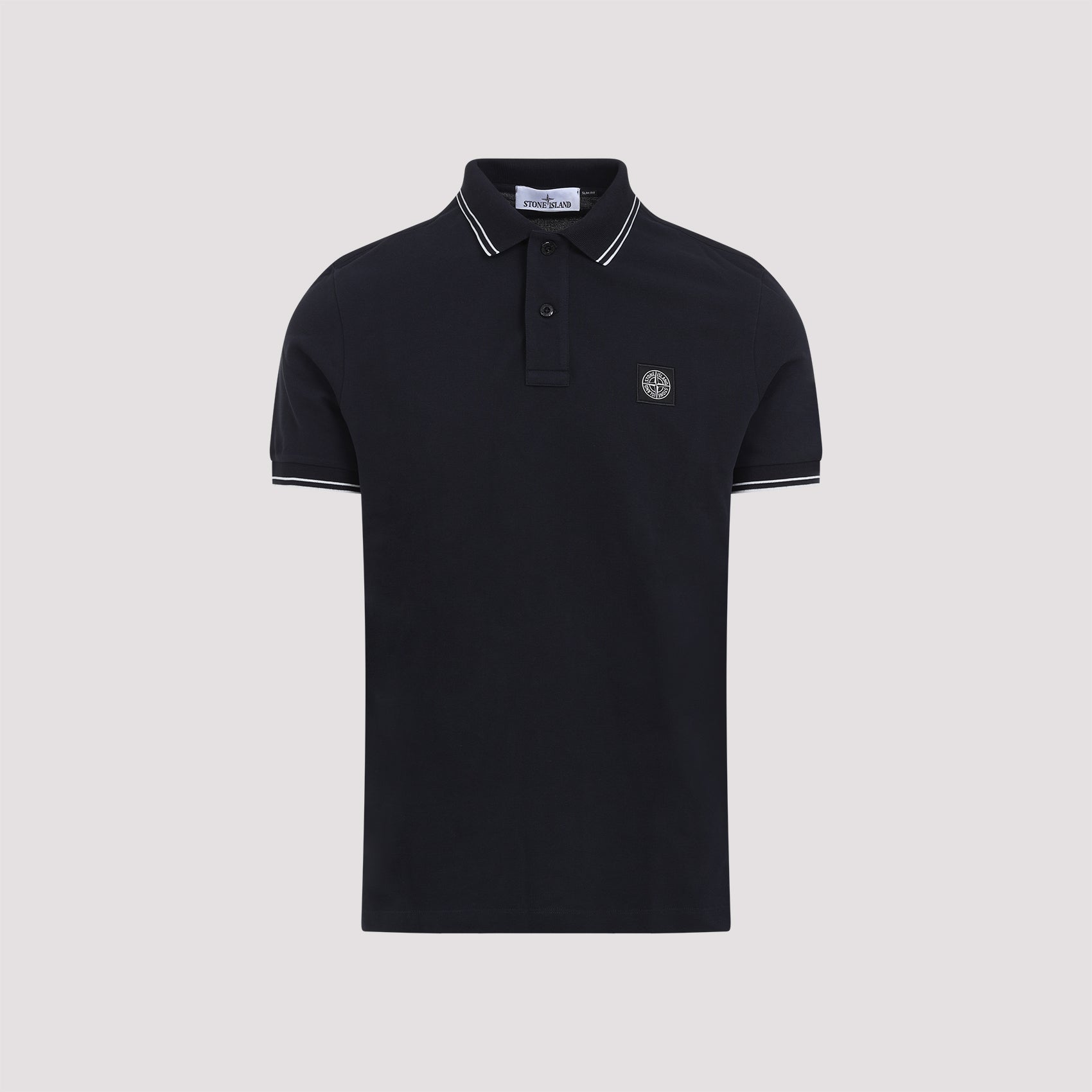 STONE ISLAND Slim Fit Mini Polo Short Sleeves for Men