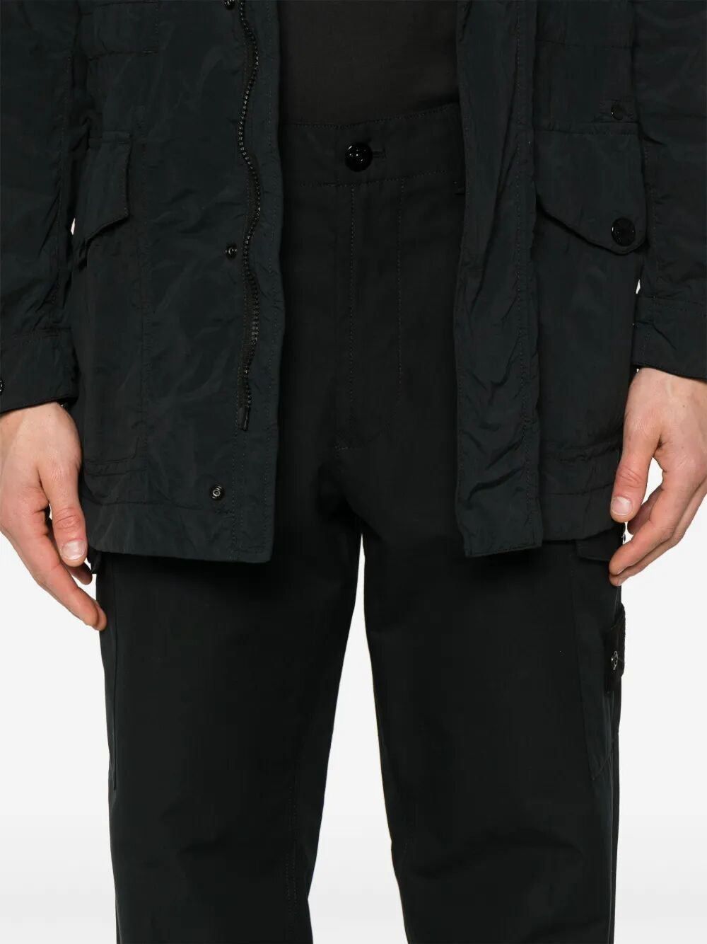 STONE ISLAND Ghost Cotton Cargo Trousers - SS25