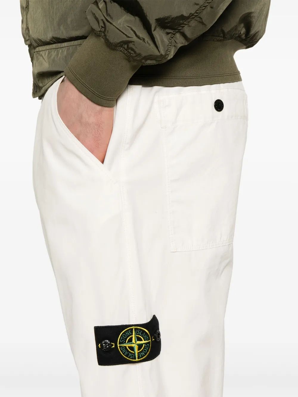 STONE ISLAND Men's Stylish Summer Pants