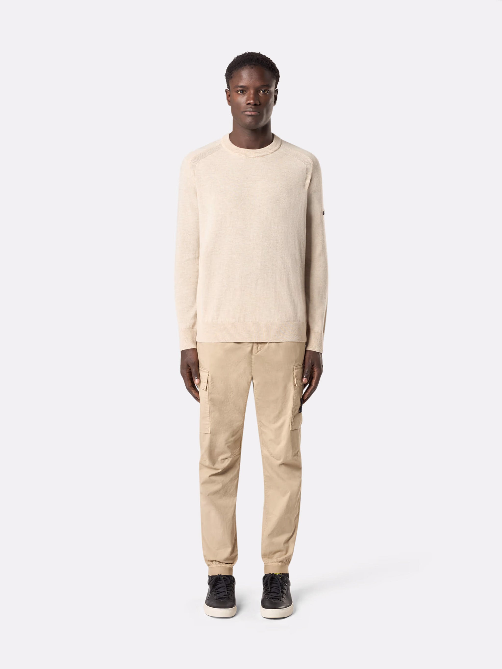 STONE ISLAND Tapered Leg Cargo Jogger Trousers