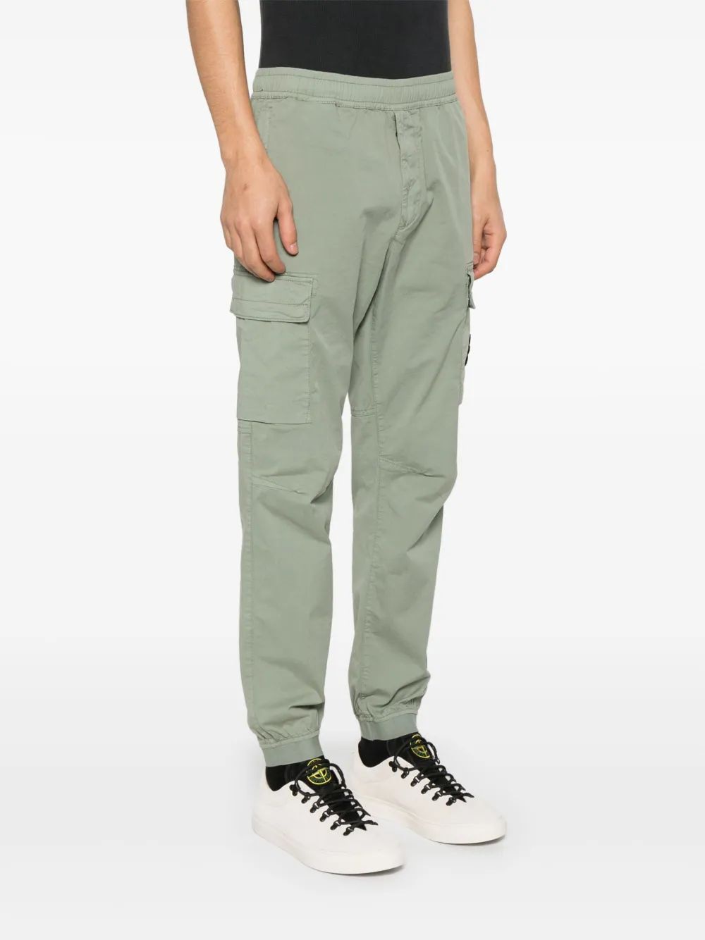 STONE ISLAND Twill Weave Cargo Pants for Men