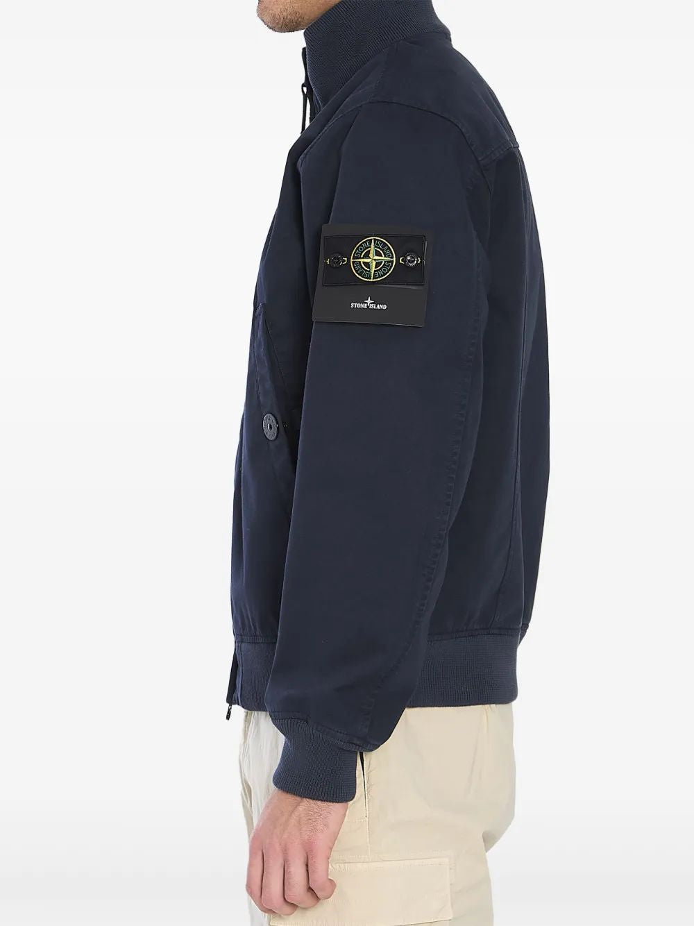 STONE ISLAND Men's Classic Bomber Jacket