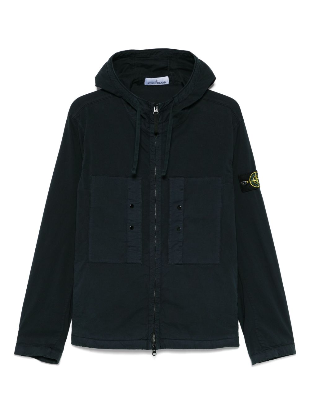 STONE ISLAND Logo Cotton Blouson Jacket for Men