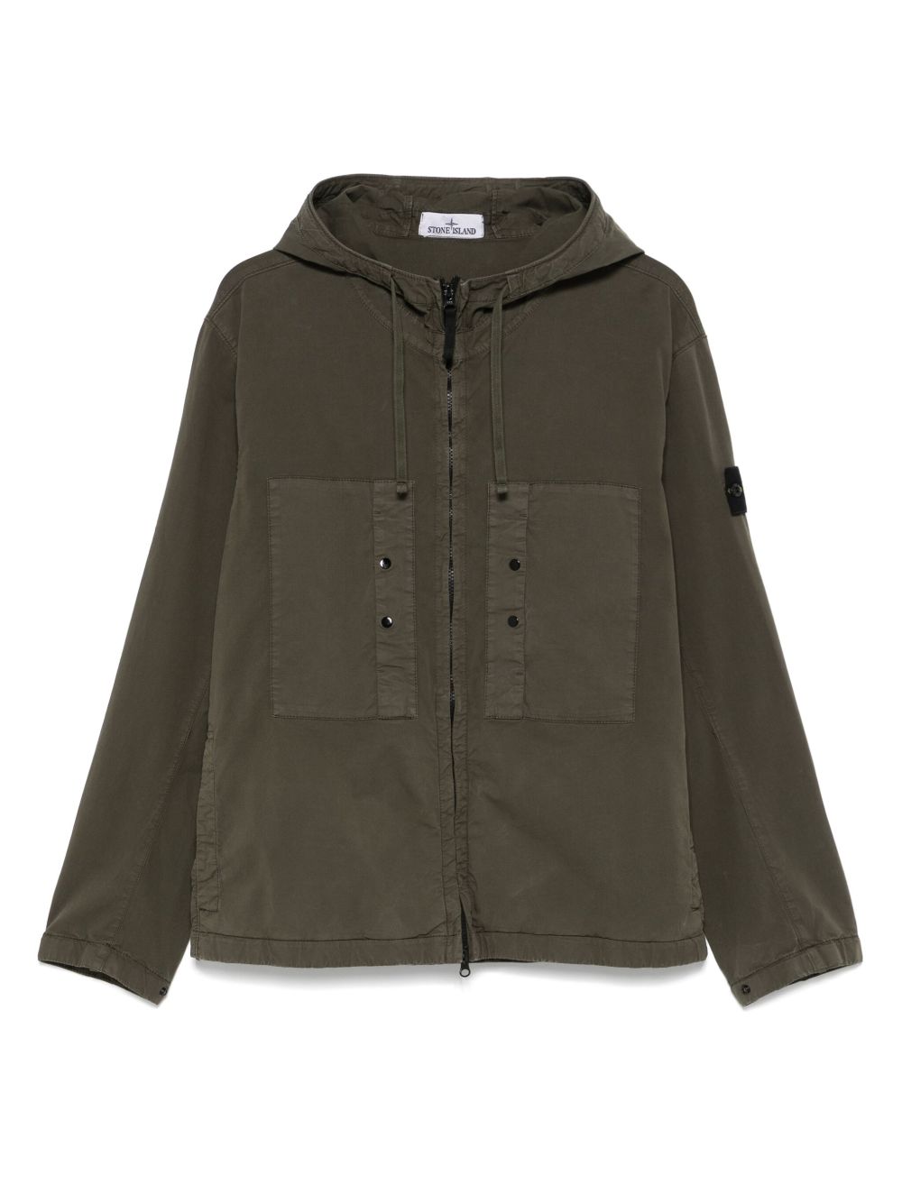 STONE ISLAND Men's Cotton-Elastane Coat for Spring/Summer 2025