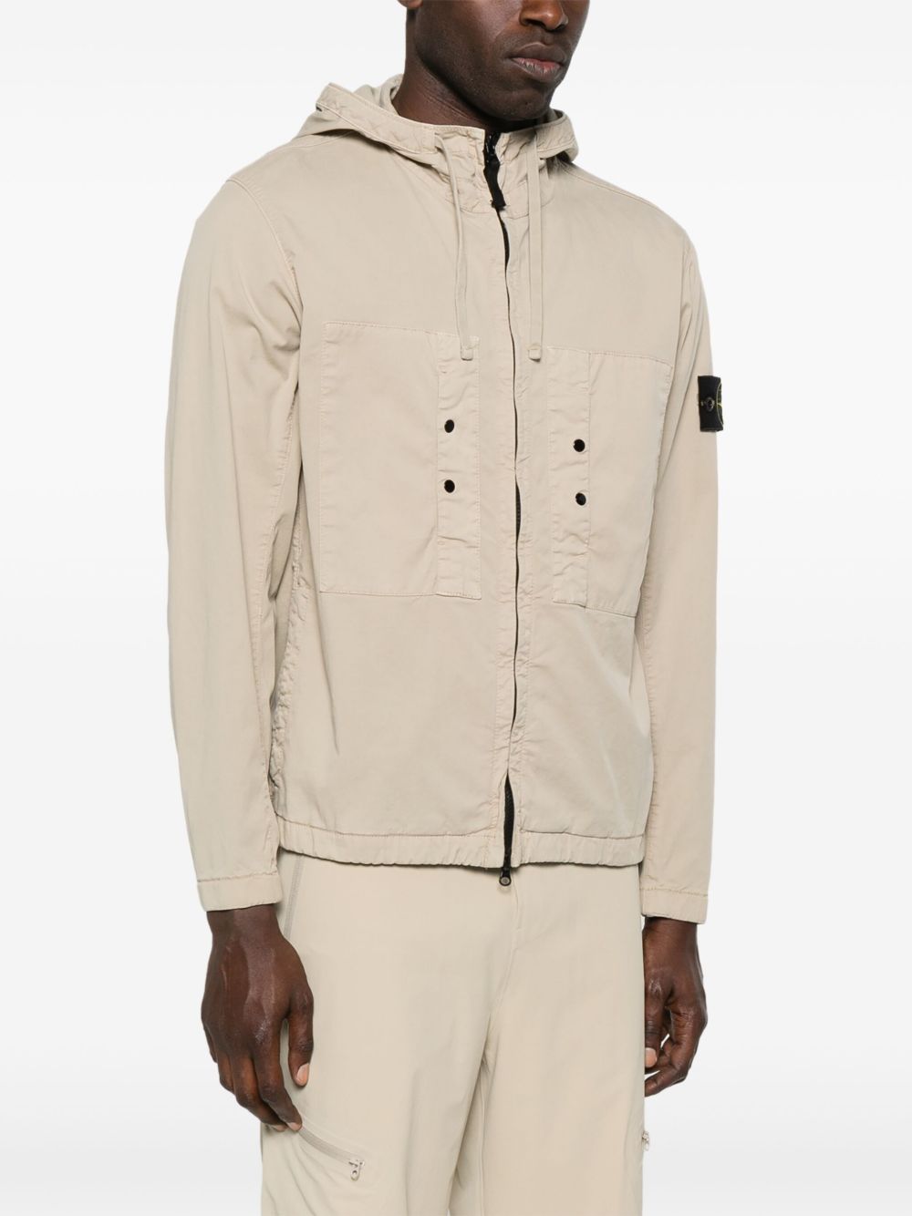 STONE ISLAND Men's Cotton Short Parka Jacket