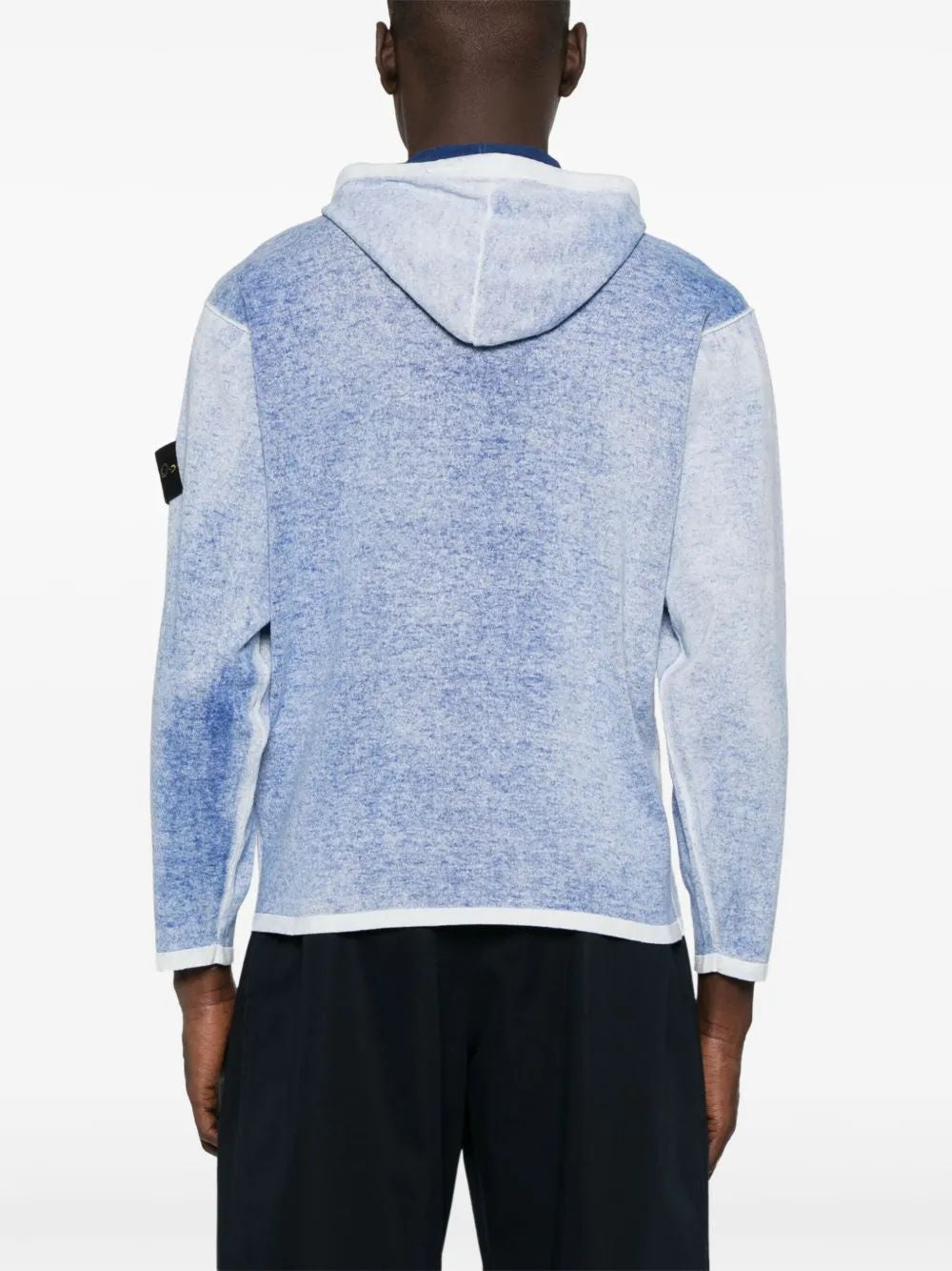 STONE ISLAND Compass Patch Mini Hoodie for Men