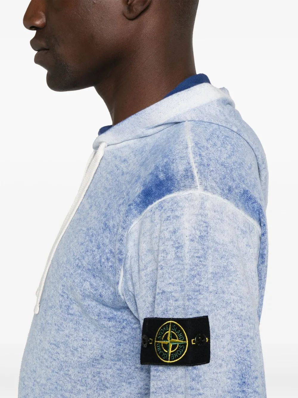STONE ISLAND Compass Patch Mini Hoodie for Men
