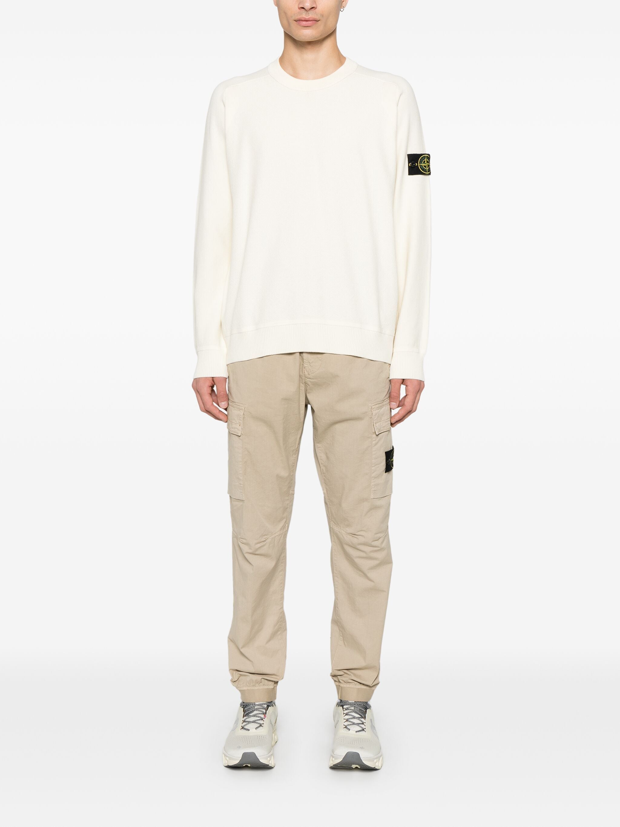 STONE ISLAND Crew Neck Jersey for Men - Summer Style