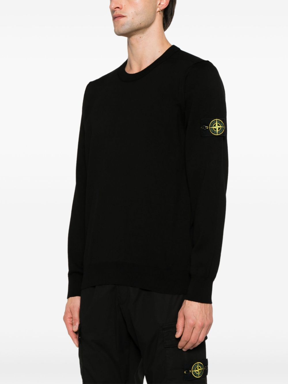 STONE ISLAND Classic Round Neck Jumper for Men