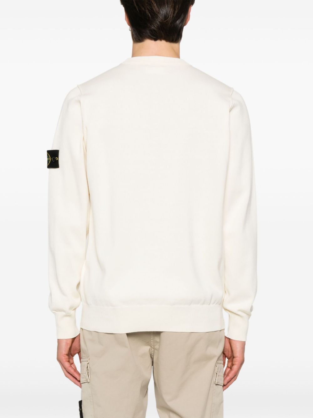 STONE ISLAND Classic Crew Neck Knit Sweater for Men