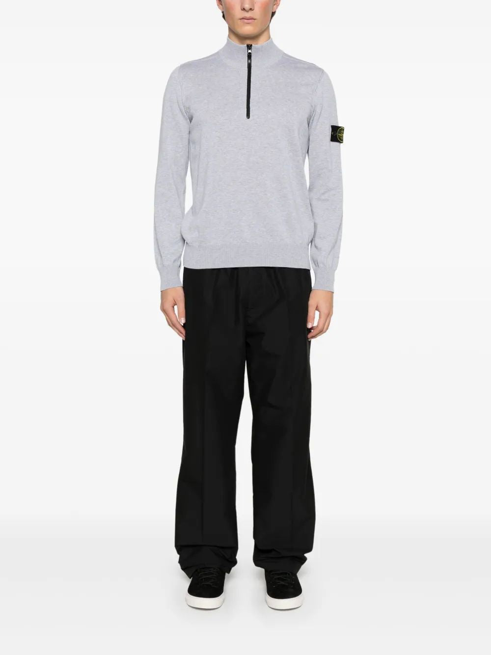 STONE ISLAND Men's Long Sleeve Polo